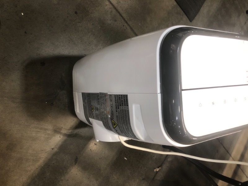 Photo 1 of BLACKDECKER BPP05WTB Portable Air Conditioner with Remote Control 5000 BTU SACCCEC 8000 BTU ASHRAE White