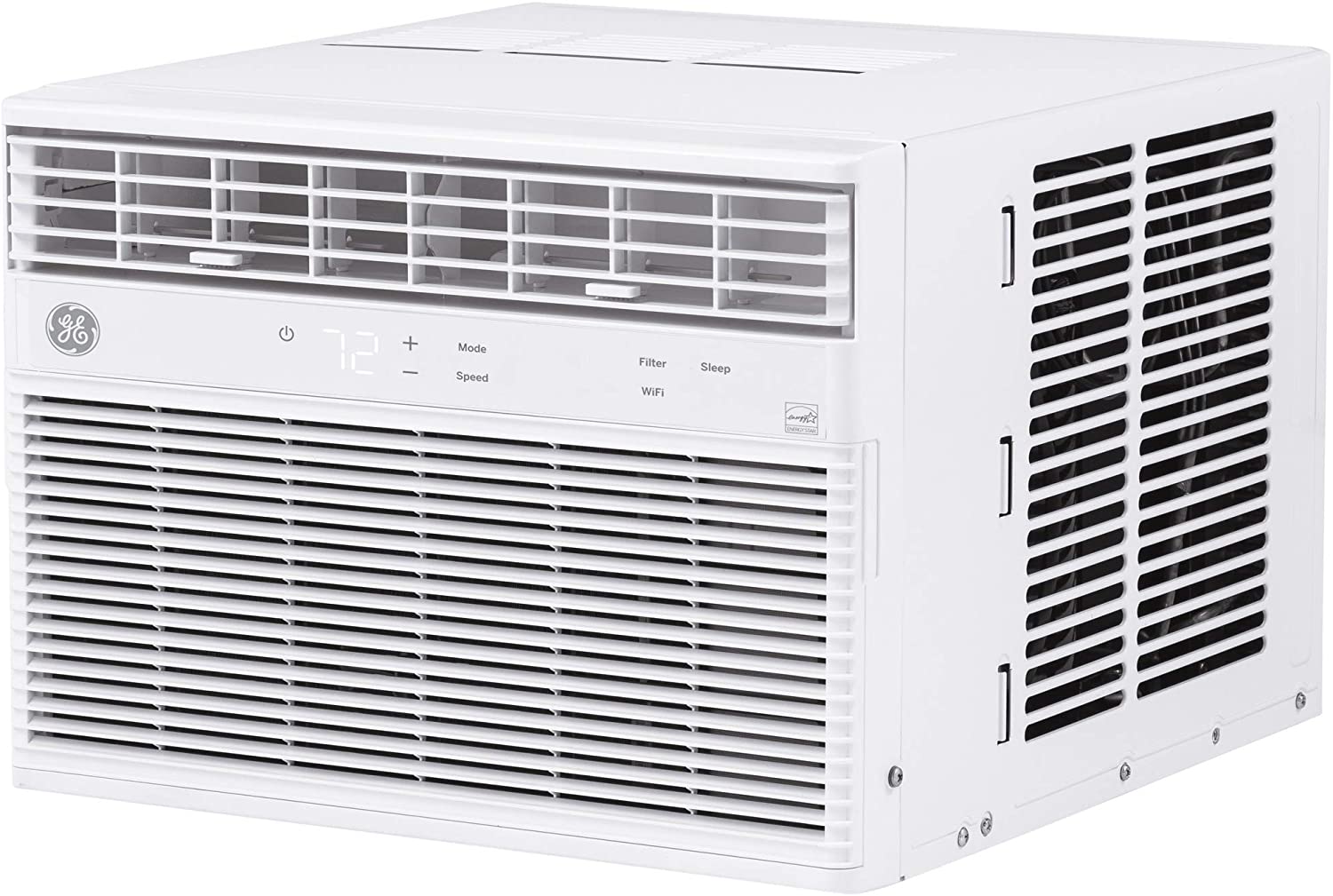 Photo 1 of PARTS ONLY GE 8000 BTU Smart Window Air Conditioner Cools up to 350 sq Ft Easy Install Kit Included Energy Star Certified 8000 115V White