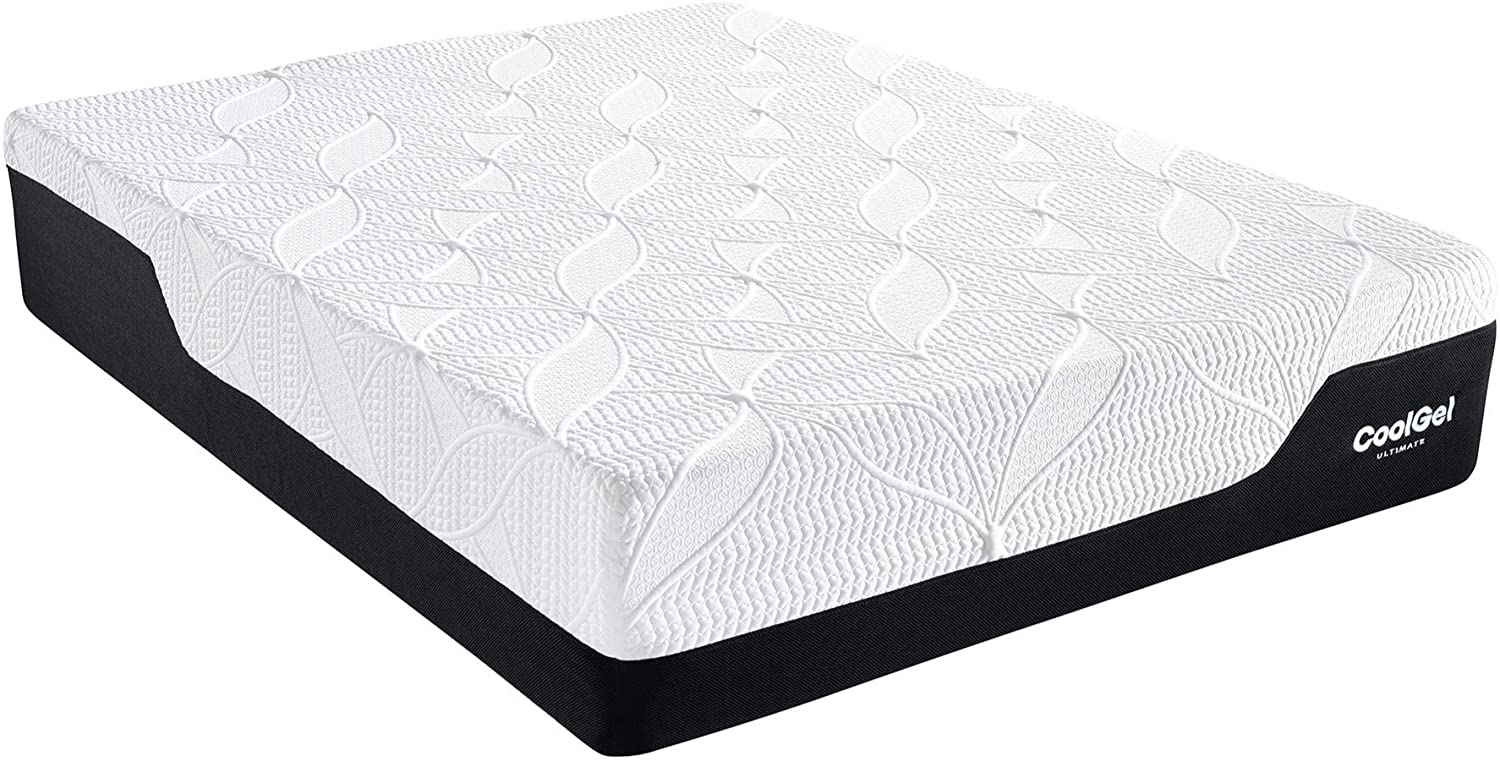 Photo 1 of Classic Brands Cool Gel Chill Memory Foam 14Inch Mattress CertiPURUS Certified BedinaBox King