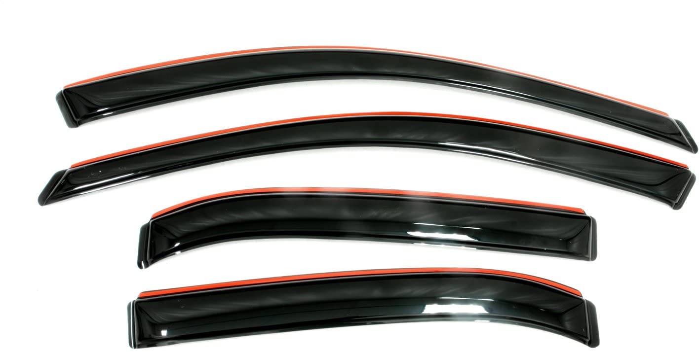 Photo 1 of Auto Ventshade AVS 194768 InChannel Ventvisor Side Window Deflector 4Piece Set for 20162020 Toyota Tacoma Double Cab