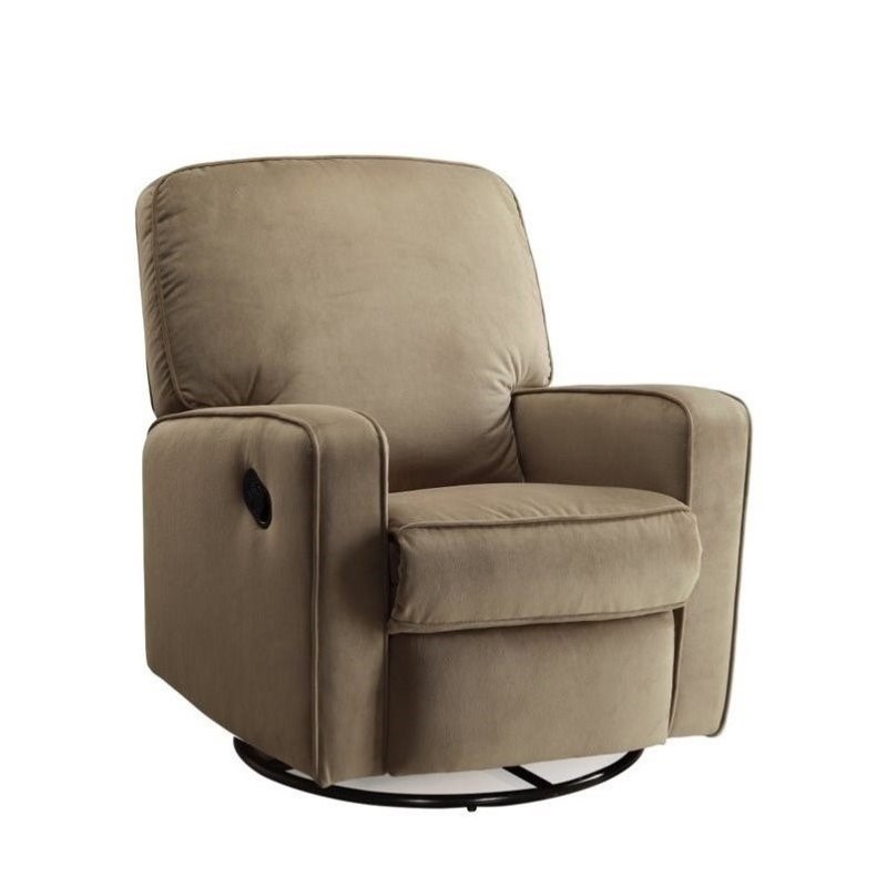 Photo 1 of pri sutton fabric swivel recliner