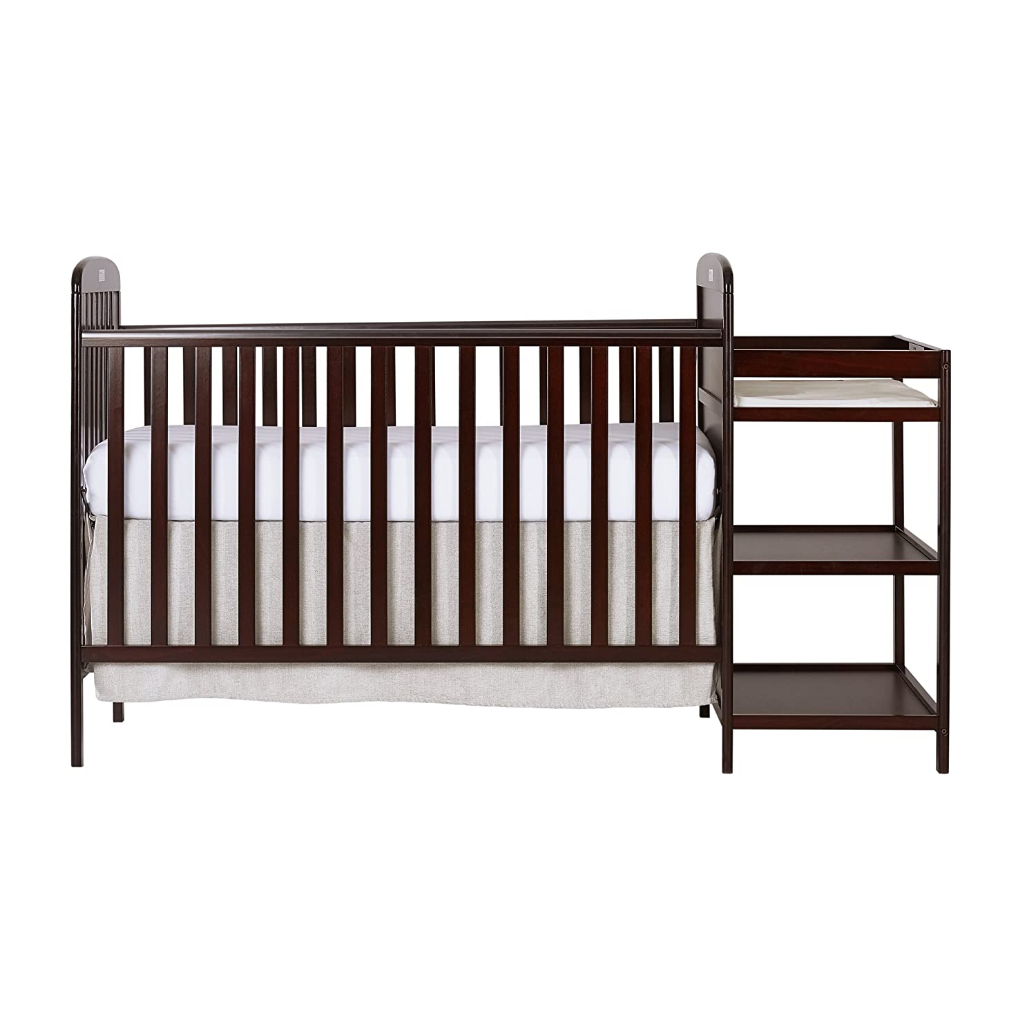 Photo 1 of Dream On Me Anna 4in1 Full Size Crib and Changing Table Combo Cherry
scratched