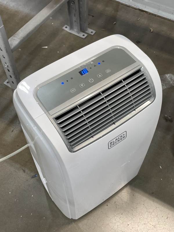 Photo 2 of BLACKDECKER BPACT10WT Portable Air Conditioner with Remote Control 10000 BTU Cools Up to 250 Square Feet White