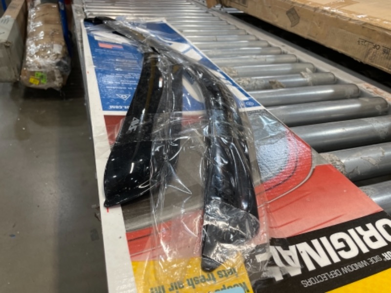 Photo 1 of Auto Ventshade AVS 92956 Original Ventvisor Side Window Deflector Dark Smoke 2Piece Set for Standard Cab 19992007 Silverado 1500 19992006 SilveradoSierra 25003500 Includes 2007 Classic Model  Black