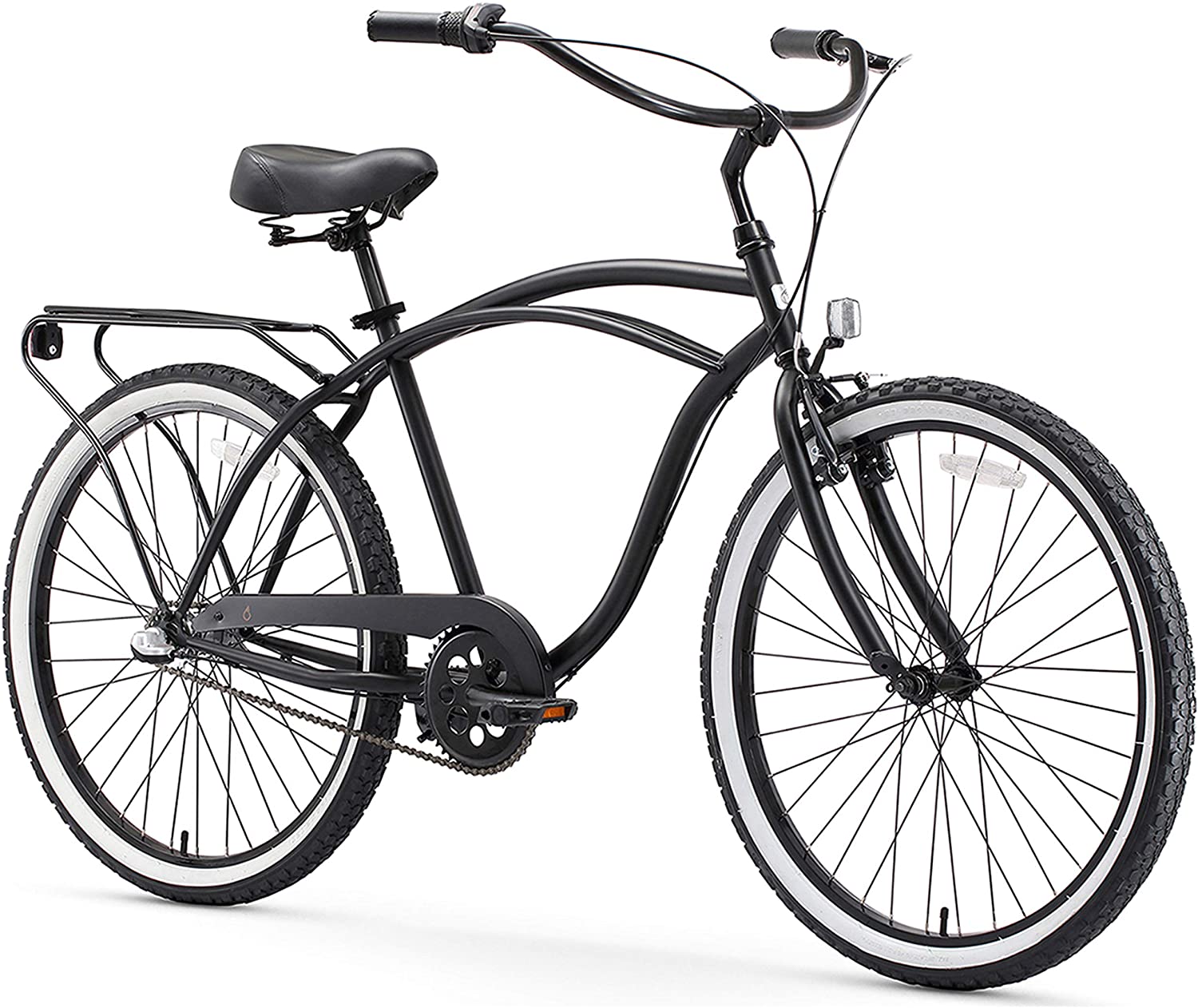 Photo 1 of sixthreezero Around the Block Mens Cruiser Bike with Rear Rack 24Inch and 26Inch