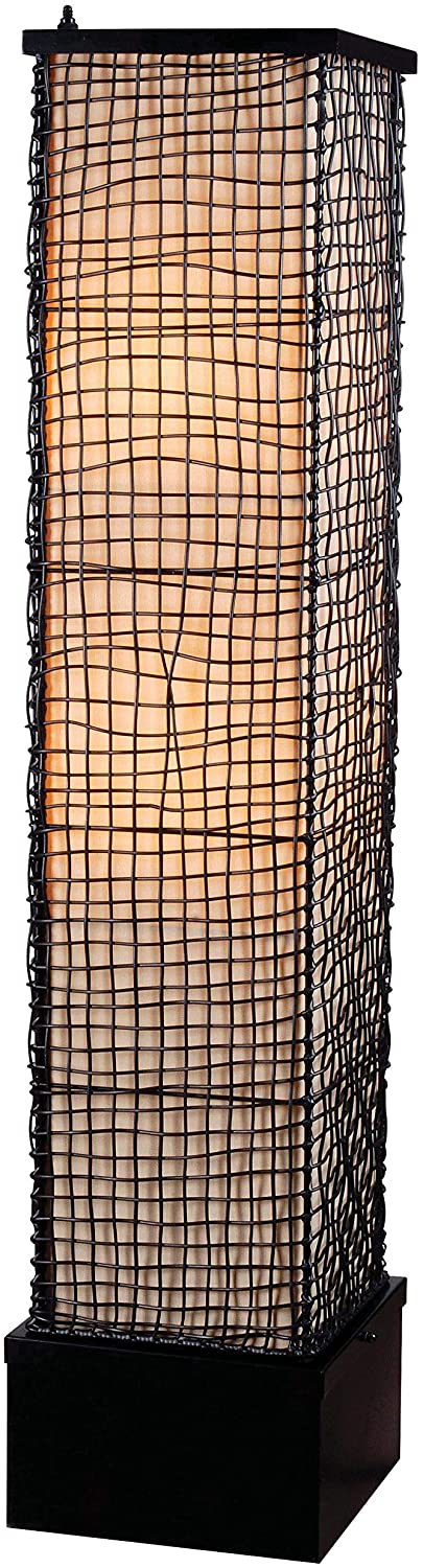 Photo 1 of Kenroy Home 32250BRZ Trellis Floor Lamps Small Black