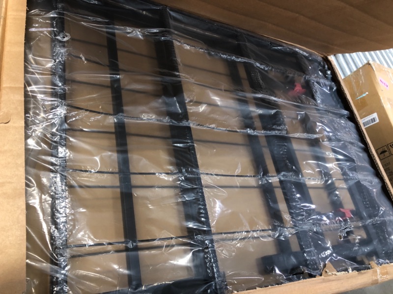 Photo 1 of Amazon Basics Foldable 14 Black Metal Platform Bed Frame with ToolFree Assembly No Box Spring Needed  Full
75 x 54 x 14 inches