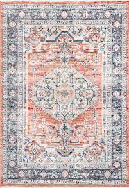 Photo 1 of nuLOOM Vintage Zara Medallion Area Rug 4 x 6