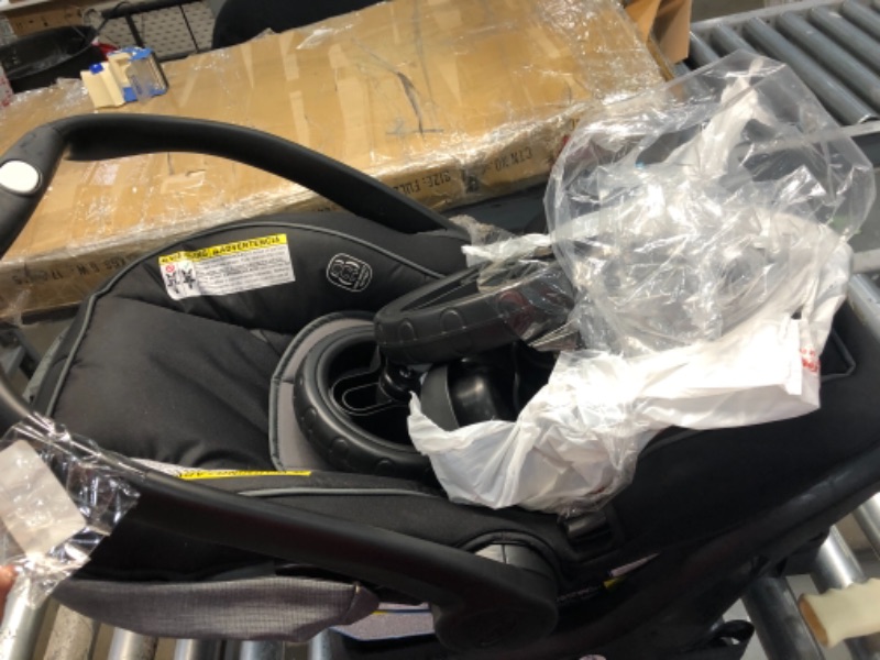 Photo 2 of Graco Modes Nest Travel System  Includes Baby Stroller with Height Adjustable Reversible Seat Bassinet Mode Lightweight Aluminum Frame and SnugRide 35 Lite Elite Infant Car Seat Sullivan