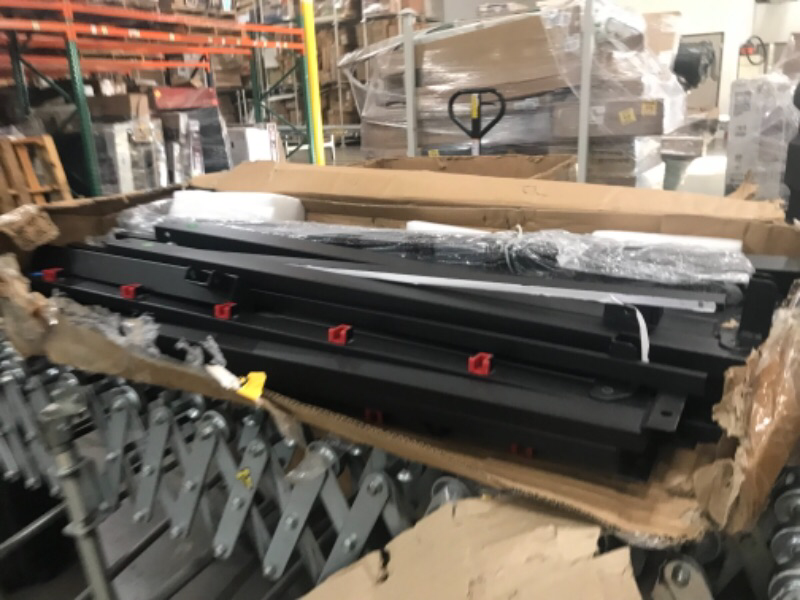 Photo 1 of 18 Heavy Duty King Steel Slat No Box Spring Needed Black