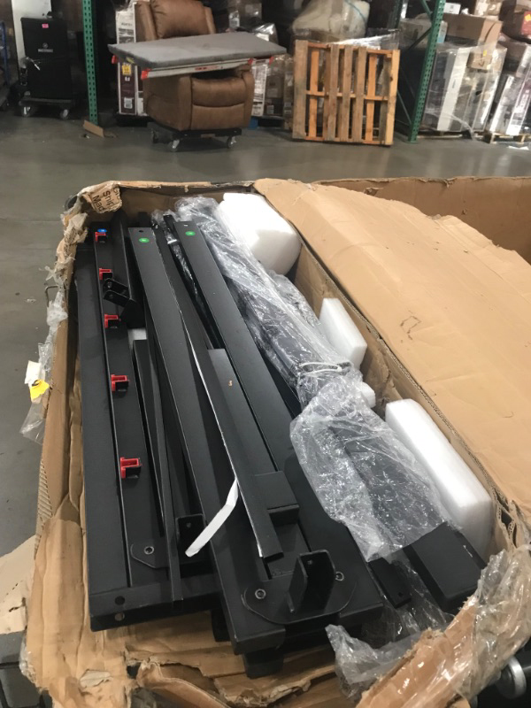 Photo 1 of 18 Heavy Duty King Steel Slat No Box Spring Needed Black