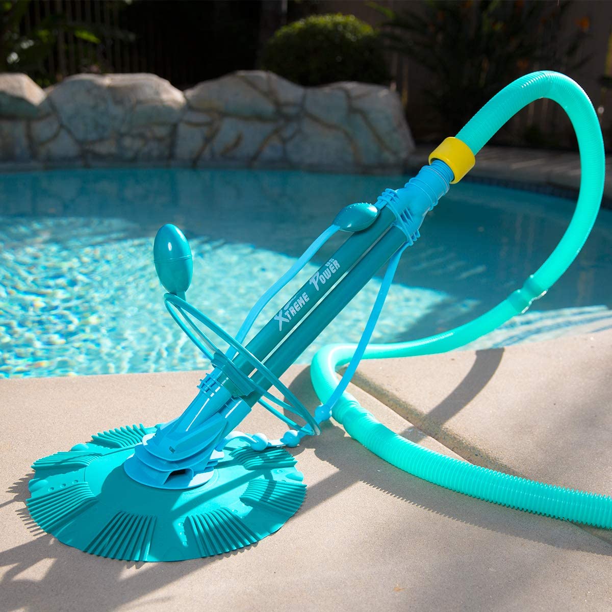 Photo 1 of XtremepowerUS Premium Automatic Suction Vacuumgeneric Climb Wall Pool Cleaner Sweeper InGround Suction Side  Hose Set