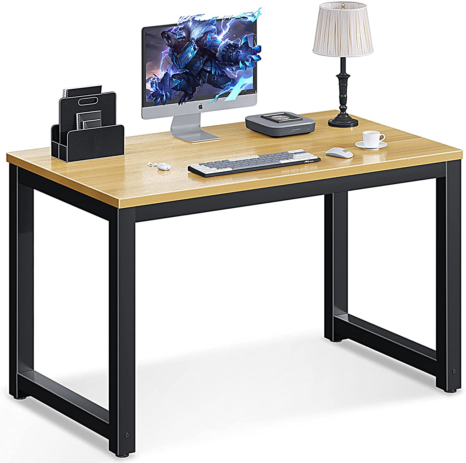 Photo 1 of Computer Desk 39 inch Modern Sturdy Office Desk Study Writing Desk for Home Office Coleshome Walnut
PREVIOUSLY OPENED MISSINGLOOSE HARDWARE