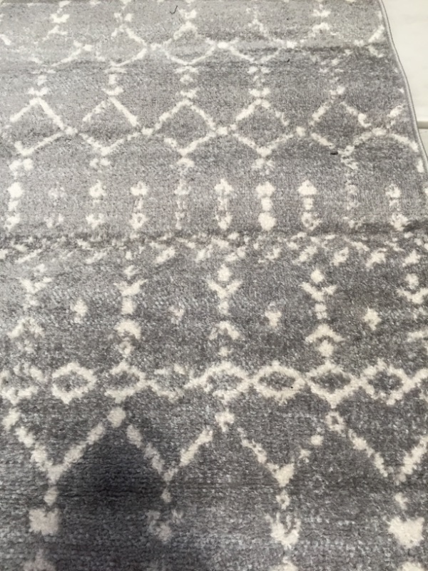 Photo 3 of Morrocan Hype Boho Vintage Diamond Area Rug  JONATHAN Y 2 3 X 8