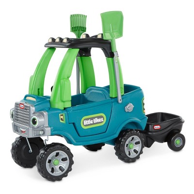 Photo 1 of Little Tikes go Green Cozy Truck with Trailer RideOn