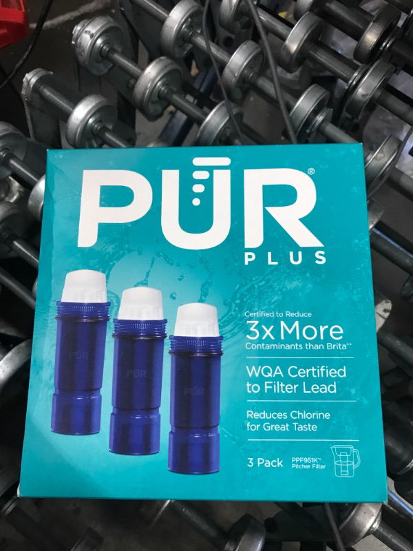 Photo 2 of PUR
PLUS Water Pitcher Replacement Filter with Lead Reduction 3Pack