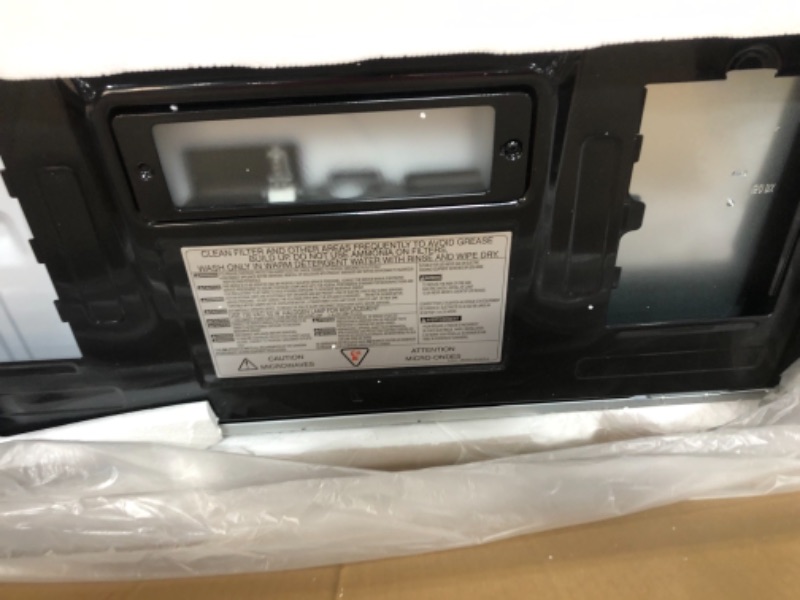 Photo 2 of GE JNM3163DJBB 16 Cu ft Black Overtherange Microwave