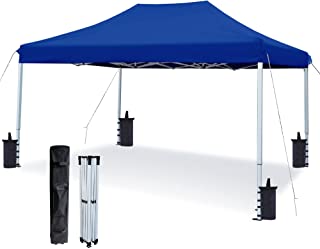 Photo 1 of ASTEROUTDOOR 10x15 Commercial 300 Denier Heavy Duty Pop Up Canopy Tent with Adjustable Leg Heights