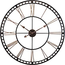 Photo 1 of Tower XXL Wall Clock 40 inch Open Face Wall Clock Infinity Instruments Large Metal Clock Quartz Movement