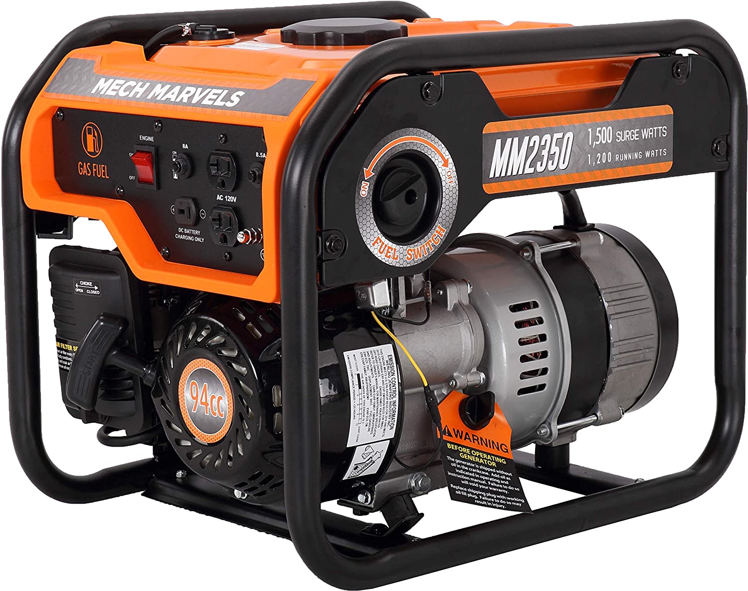 Photo 1 of Mech Marvels MM2350 Portable Generator Orange