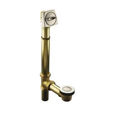 Photo 1 of Clearflo 112 in Brass Adjustable Popup Drain in Vibrant Brushed Nickel