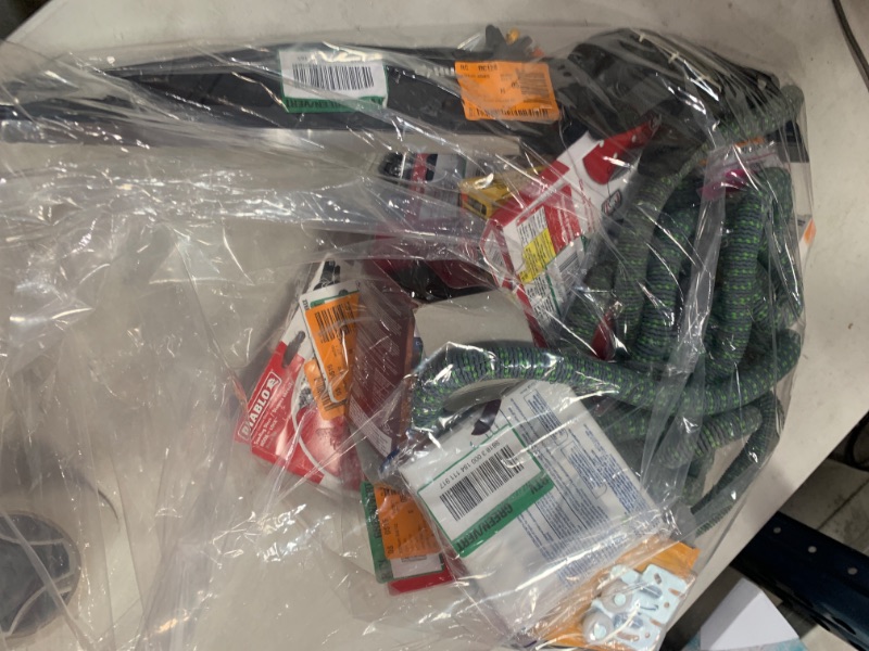 Photo 1 of LOT BAG OF HOME GOODREPAIR ITEMS 
SOLD AS IS