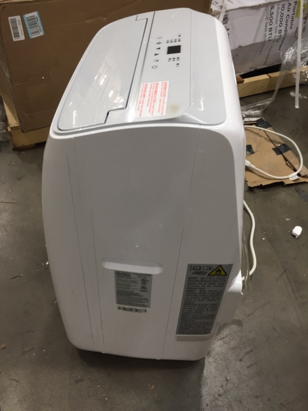Photo 4 of BLACKDECKER BPT10WTB Portable Air Conditioner with Remote Control 10000 BTU SACCCEC 14000 BTU ASHRAE Cools Up to 450 Square Feet White