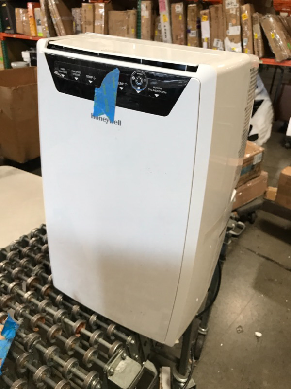 Photo 2 of 11000 BTU 8000 BTU DOE Portable Air Conditioner with Dehumidifier in White PARTS ONLY