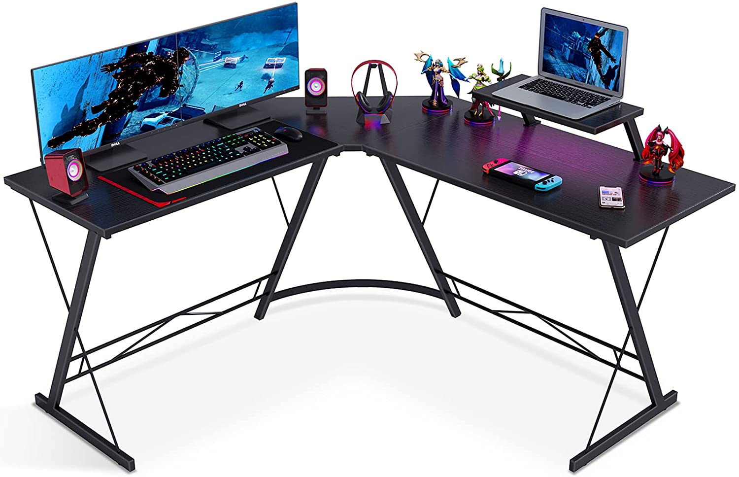 Photo 1 of colshome l shaped computer desk