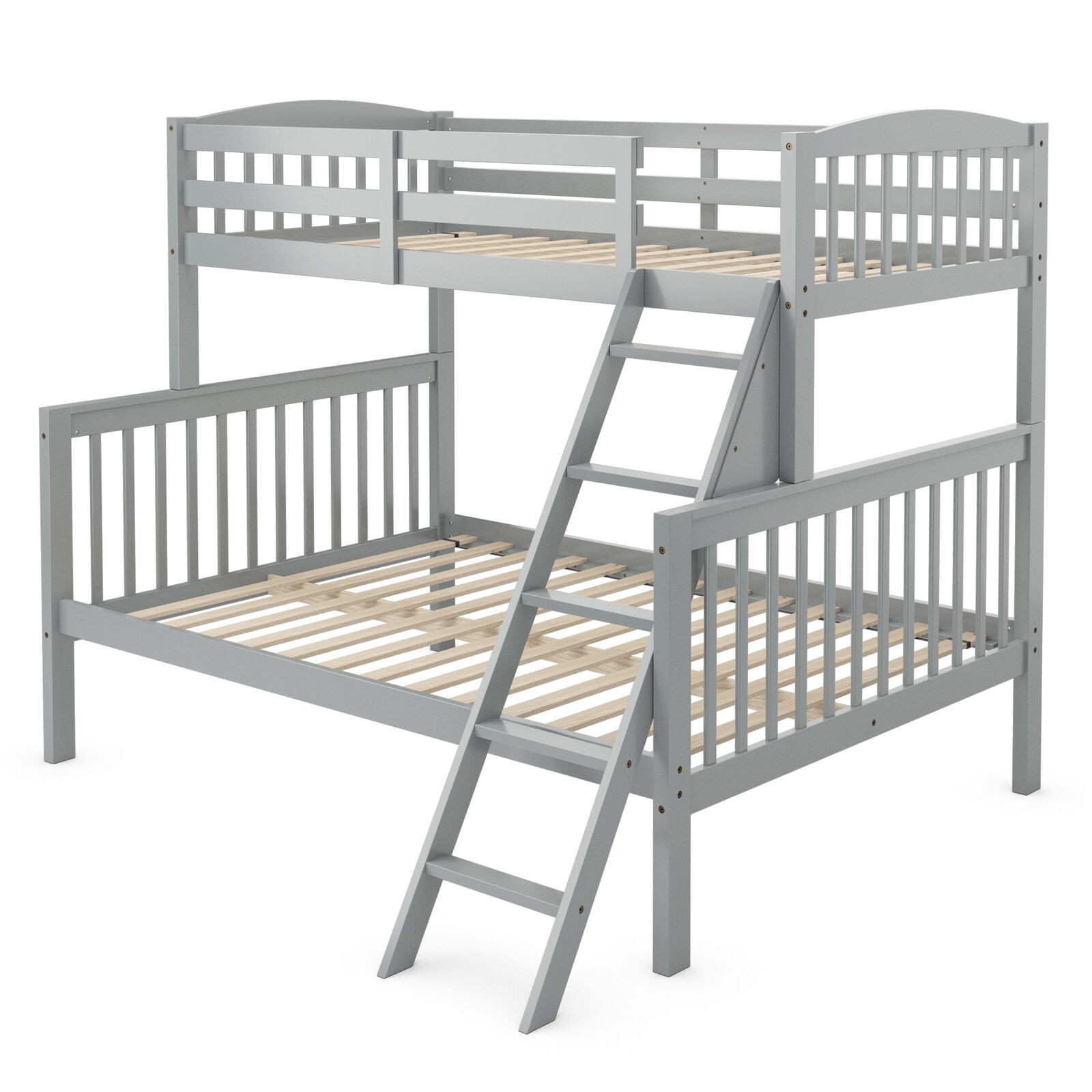 Photo 1 of Twin over Full Bunk Bed Rubber Wood Convertible with Ladder Guardrail
NO MANULE
SIMILAR TO PHOTO