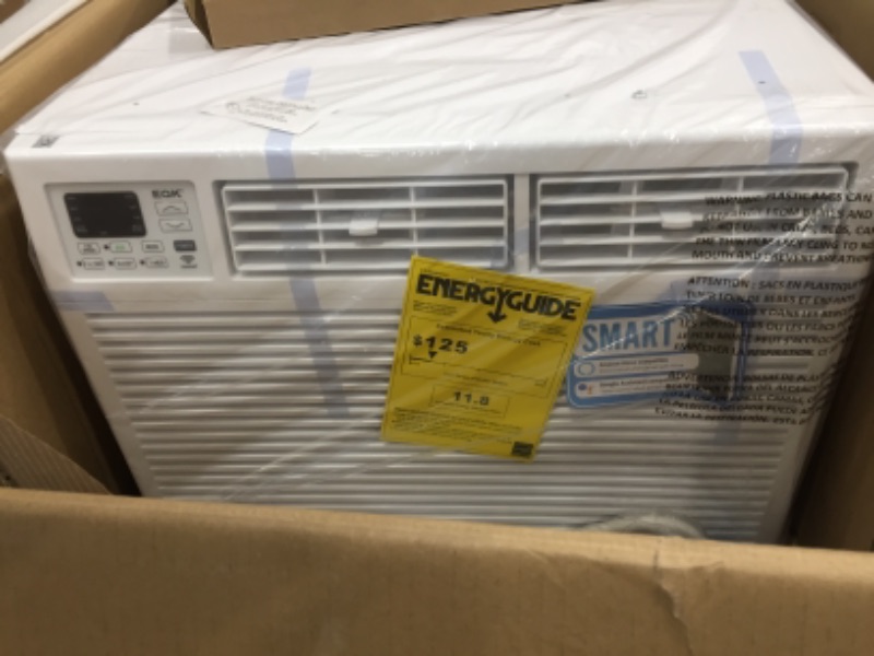 Photo 4 of Emerson Quiet Kool EARC15RSE1 SMART 15000 BTU 115V Window Air Conditioner with Remote WiFi and Voice Control White