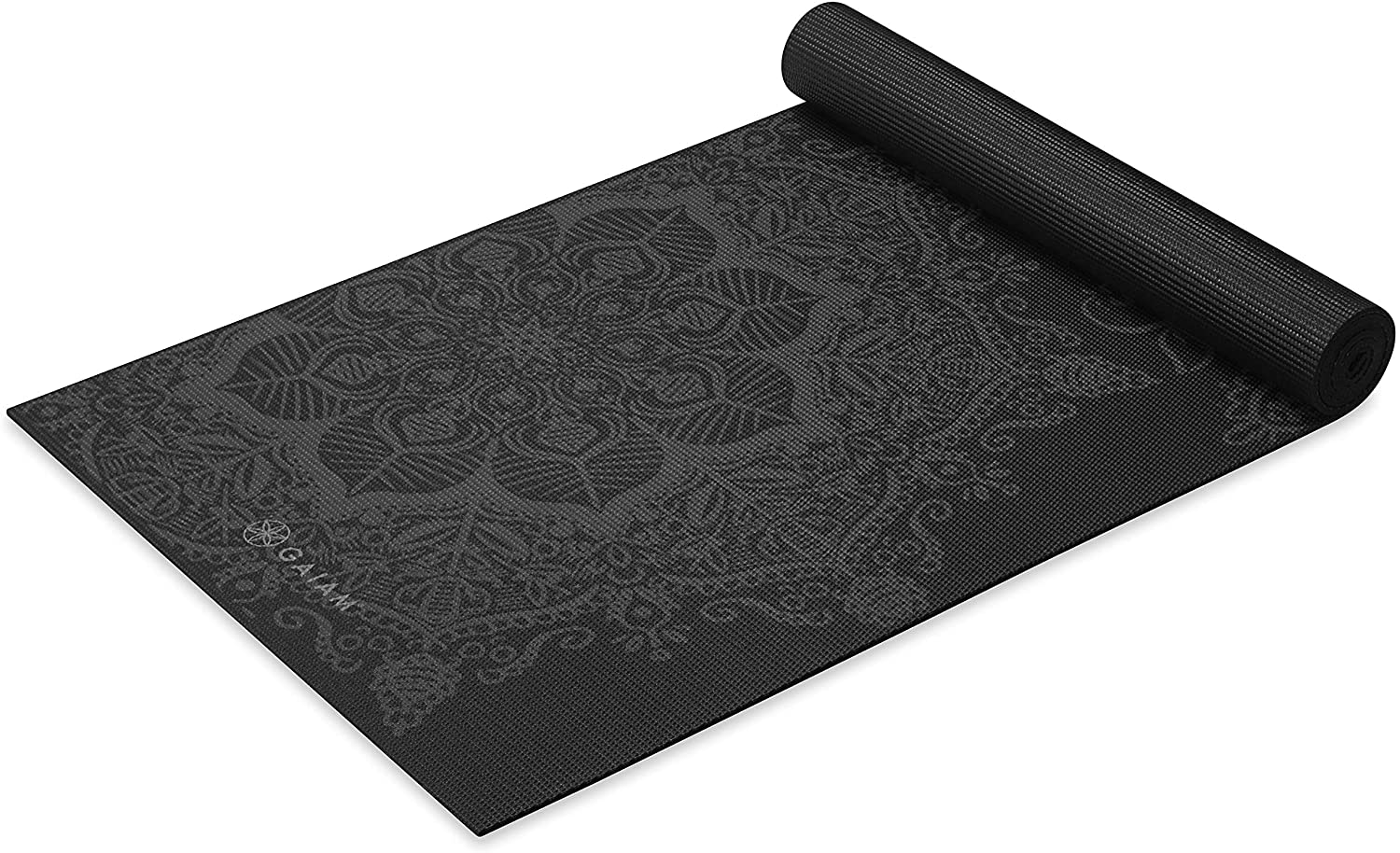 Photo 1 of Gaiam Yoga Mat  Premium 6mm Print Extra Thick Non Slip Exercise  Fitness Mat for All Types of Yoga Pilates  Floor Workouts 68L x 24W x 6mm Thick