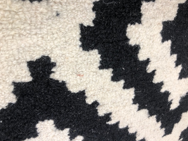 Photo 3 of nuLOOM Kellee Contemporary Wool Area Rug 5 x 8 Black