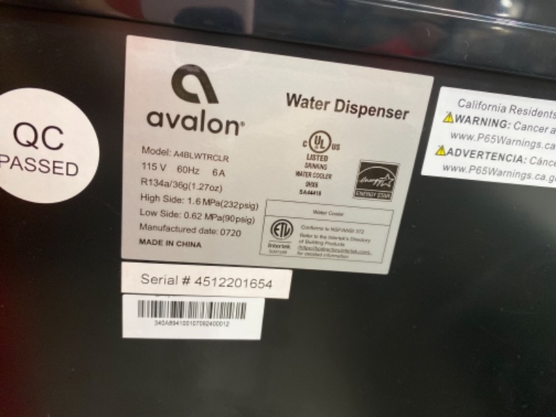 Photo 4 of Avalon 3 Temperature Water Cooler Dispenser
