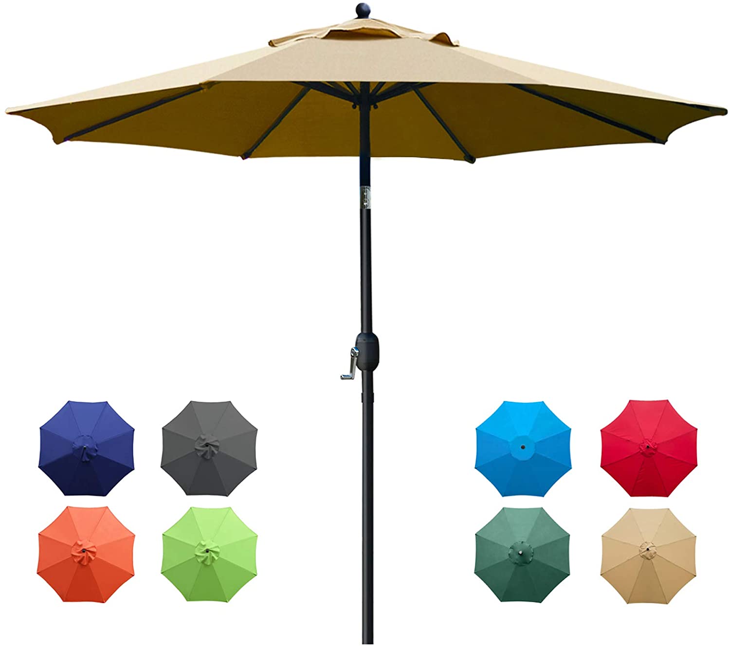 Photo 1 of Sunnyglade 9Ft Patio Umbrella Outdoor USED