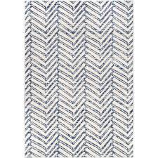 Photo 1 of nuLOOM Rosanne 10 x 13 Blue Indoor Geometric Area Rug