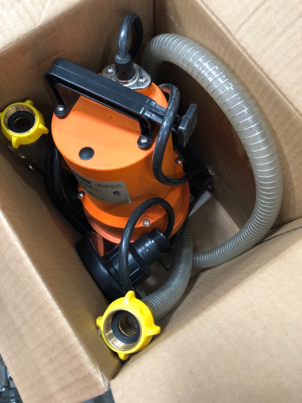 Photo 2 of EVERBILT 14 HP 2in1 Utility Pump