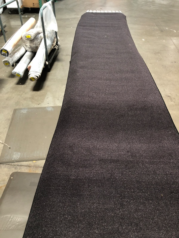 Photo 1 of BLACK RUNNER AREA RUG 11 X 26