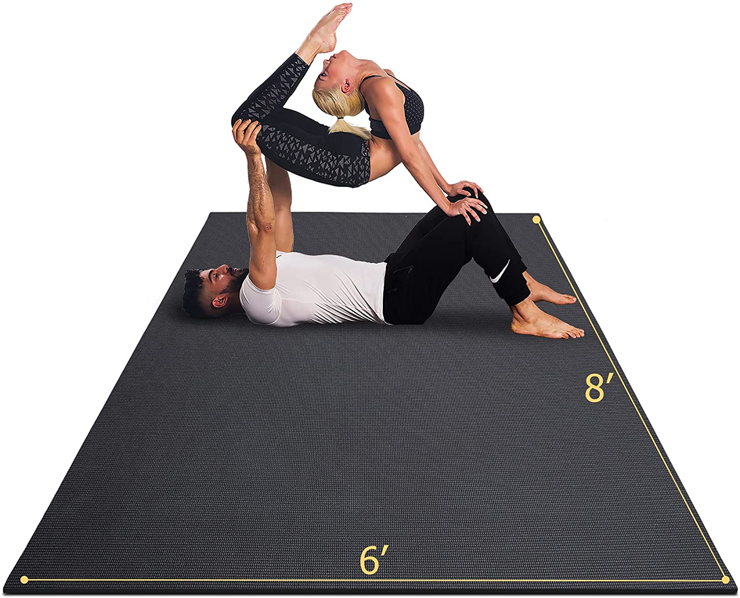 Photo 1 of GXMMAT Extra Large Yoga Mat 6x8x7mm