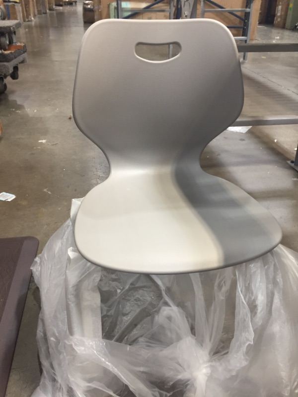 Photo 1 of SMALL LIGHT GREY CHAIR  27 TALL  NEW