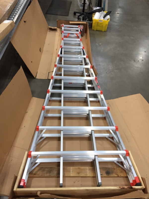 Photo 3 of Little Giant Ladders SkyScraper M21 1121 Foot Stepladder Aluminum Type 1A 300 lbs Weight Rating 10121