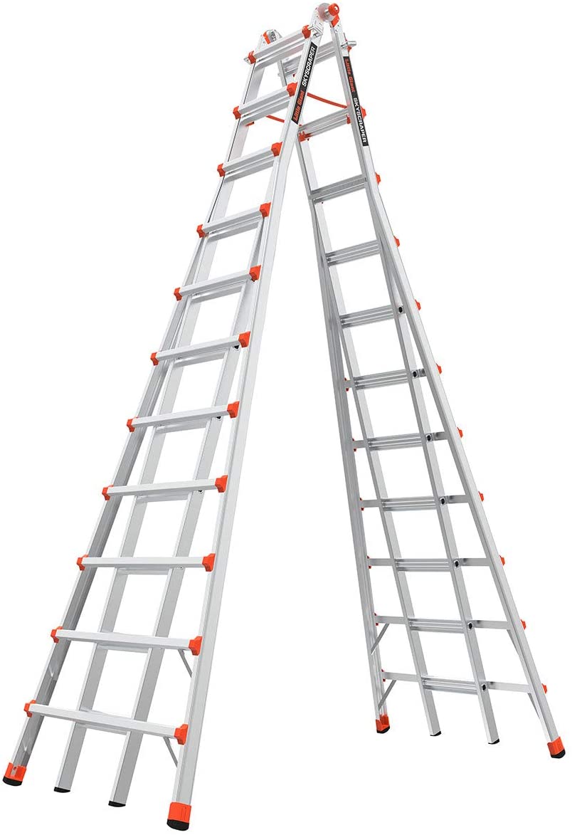 Photo 1 of Little Giant Ladders SkyScraper M21 1121 Foot Stepladder Aluminum Type 1A 300 lbs Weight Rating 10121