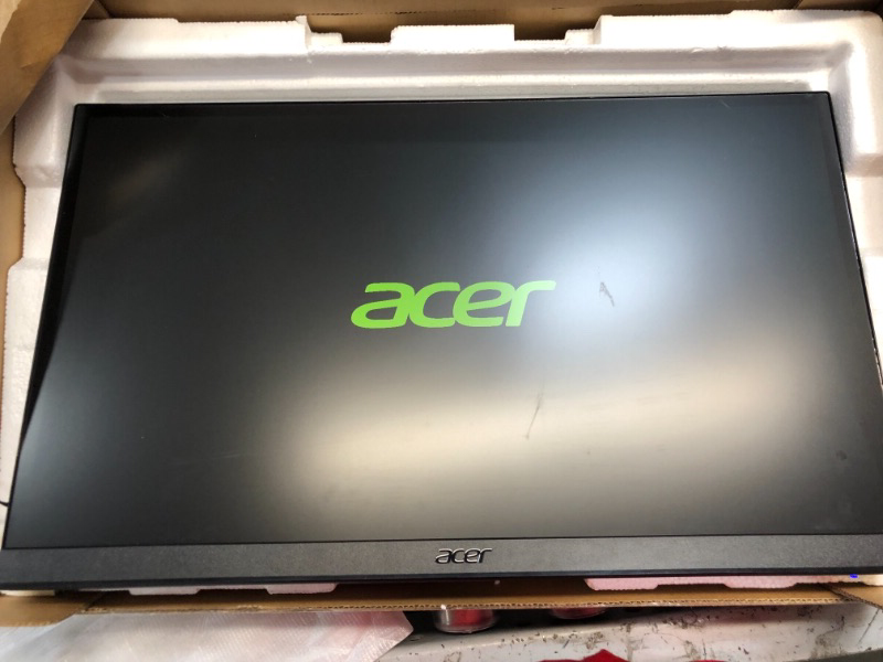 Photo 2 of Acer SB220Q bi 215 Inches Full HD 1920 x 1080 IPS UltraThin Zero Frame Monitor HDMI  VGA Port Black