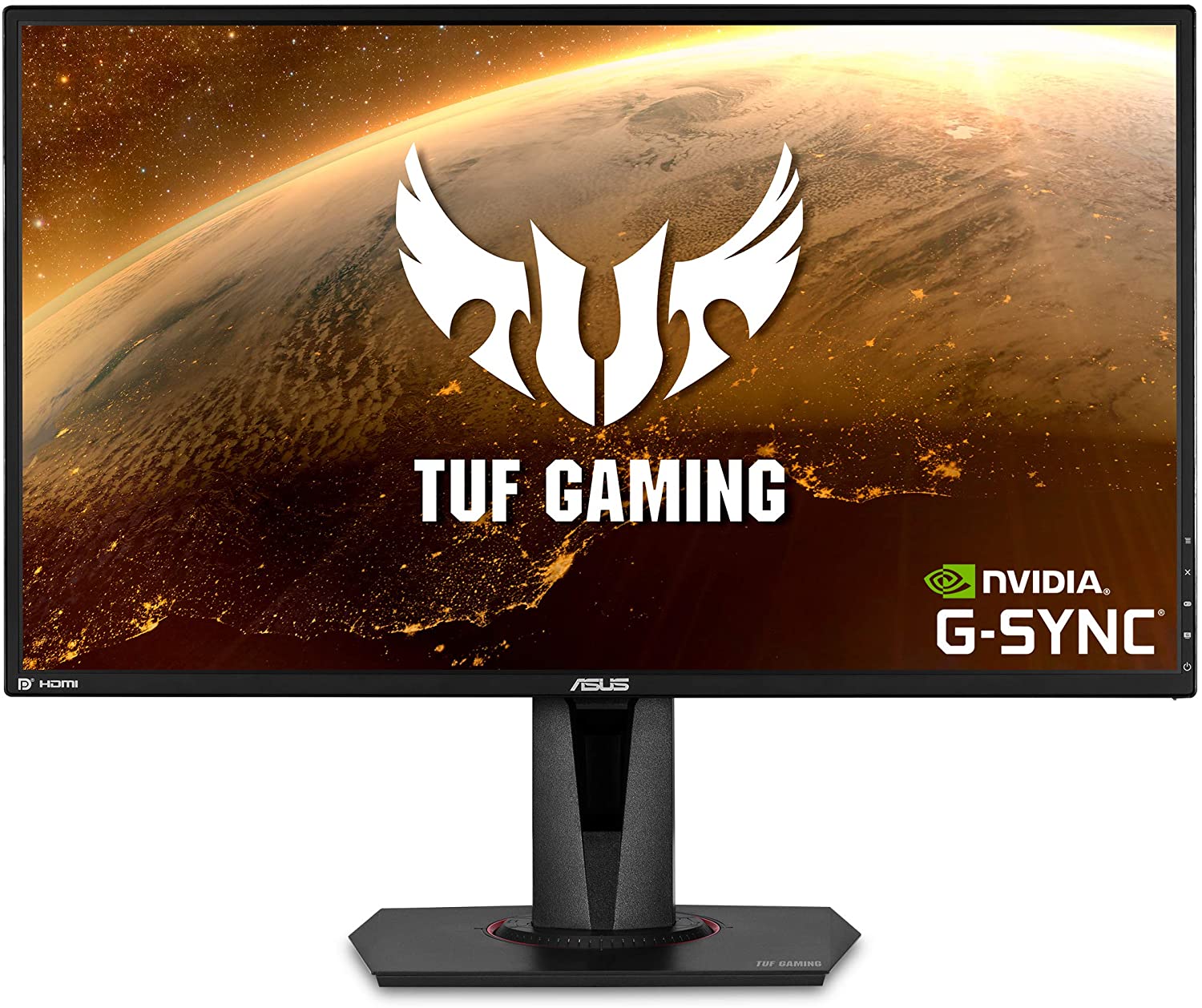 Photo 1 of ASUS TUF Gaming 27 2K HDR Gaming Monitor VG27AQ  WQHD 2560 x 1440 165Hz Supports 144Hz 1ms Extreme Low Motion Blur Speaker GSYNC Compatible VESA Mountable DisplayPort HDMI