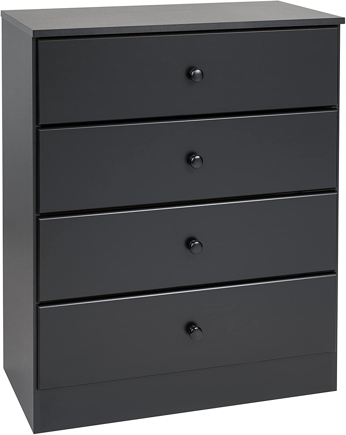 Photo 1 of Prepac Astrid 4 Drawer Dresser Black