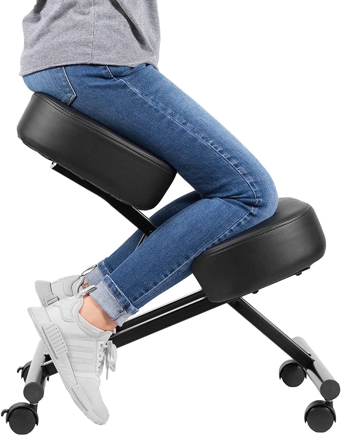 Photo 1 of Ergonomic Kneeling Chair Adjustable Stool for Home and Office

MISSING ONE WHEEL