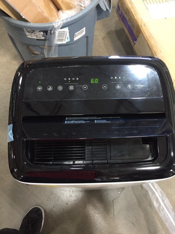 Photo 1 of Honeywell HF8CESVWK5 8000 BTU Smart WiFi Portable Air Conditioner Rooms up to 350 sq ft BlackWhite