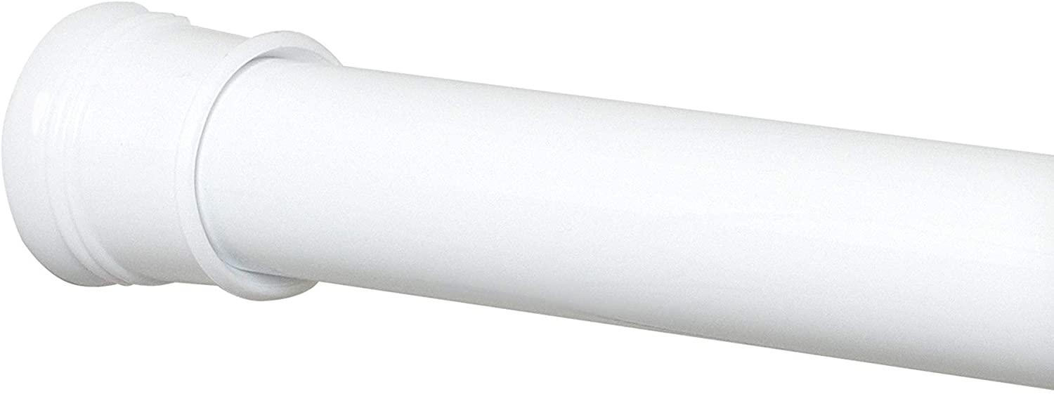 Photo 1 of Tension Stall Shower Rod  White