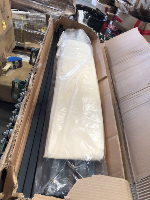 Photo 1 of Amazon Basics Smart Box Spring Bed Base 5Inch Mattress Foundation  Full Size ToolFree Easy Assembly