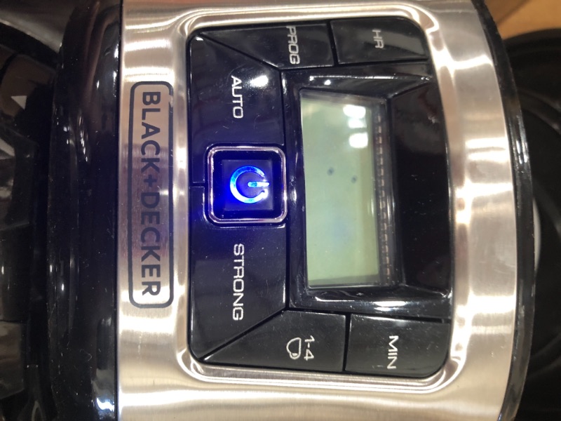 Photo 3 of BLACKDECKER 12Cup Thermal Coffeemaker BlackSilver CM2035B